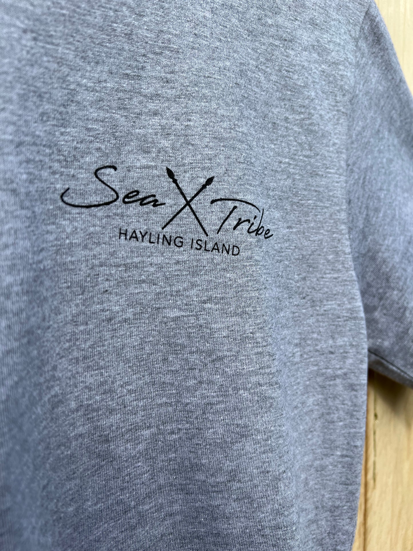 Grey T- shirt,  Surfrider design